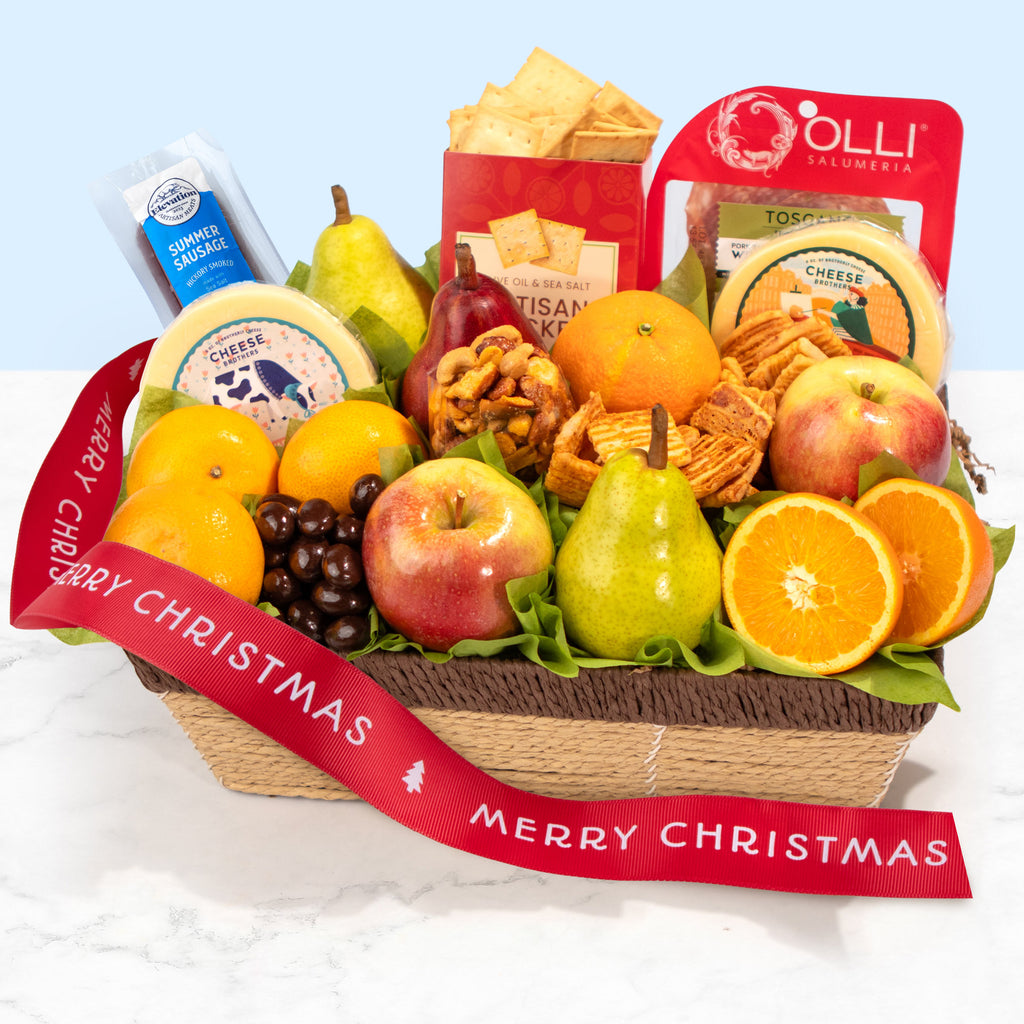 Abundance of Fruit Christmas Basket - CFG4102X_24ND